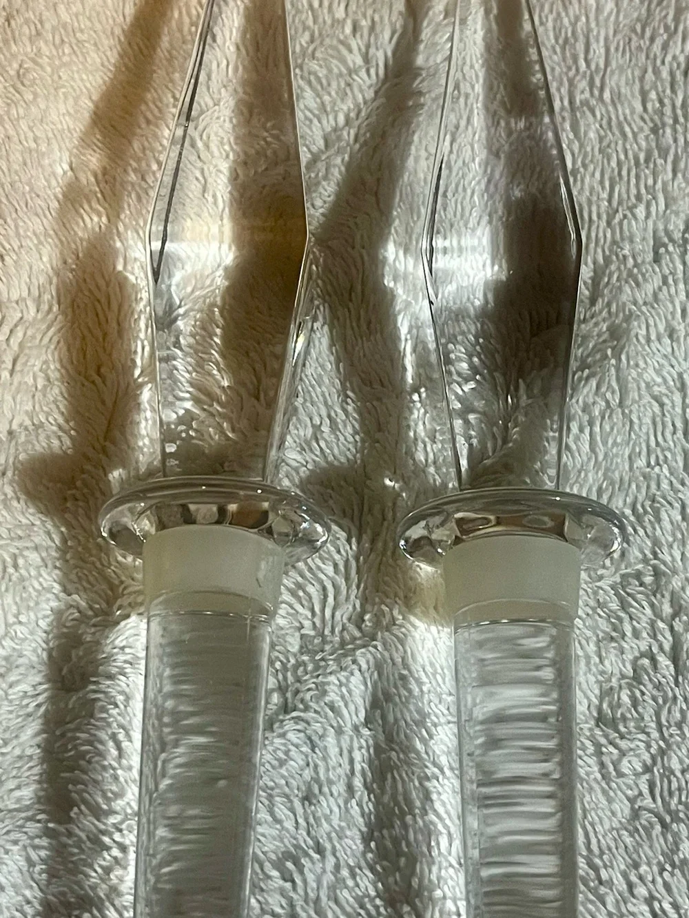 Villeroy & Boch Crystal Wine Bottle Stoppers - Set of 6, all in excellent cond
